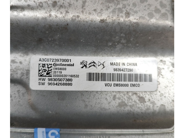Řídící jednotka 9830507380, 9694268880   Peugeot 3008 II 2021