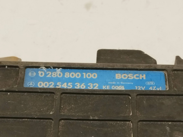 Блок управления двигателя 0025453632, 0280800100   Mercedes-Benz 190 W201