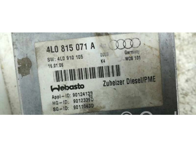 Блок управления 4L0815071A   Audi Q7 4M