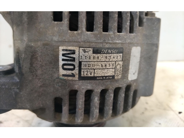 Генератор 270608740400, 27060-97401   Daihatsu Sirion      