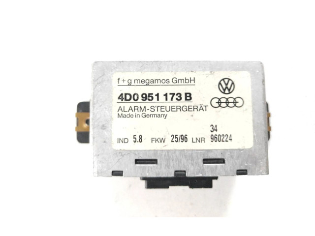 Рулевая рейка  Блок управления сигнализации 4D0951173B, 960224   Audi A6 S6 C4 4A 1994 - 1997 года
