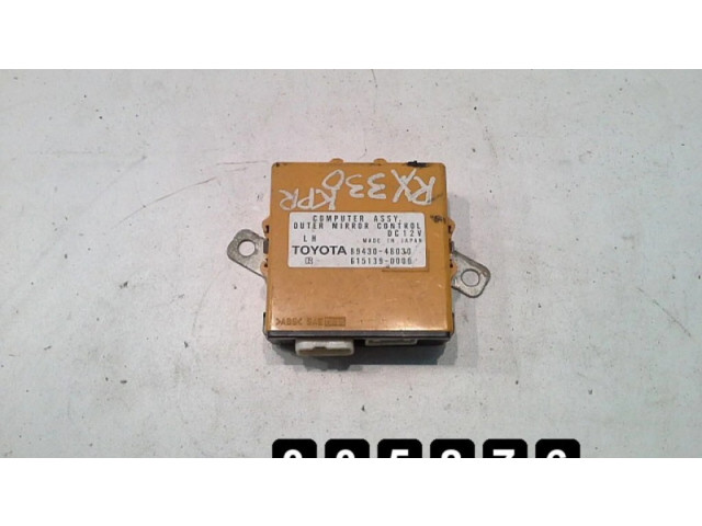 Блок управления двигателя 89430-48030   Lexus RX 330 - 350 - 400H