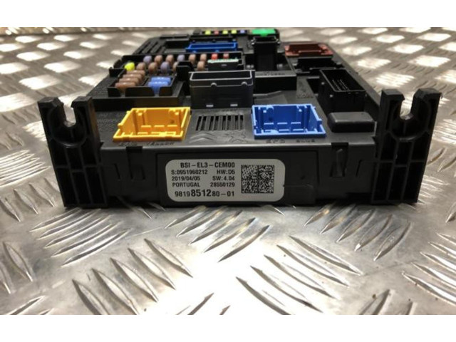 Блок предохранителей  1629087180, 1629087180   Citroen C3 Aircross    