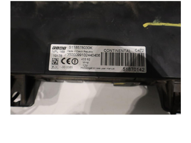 Píst 51870142   Fiat Panda III    188A4000 