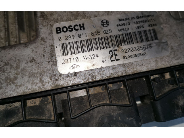 Řídící jednotka 0281011646, 23710AW324   Nissan Primera 2005