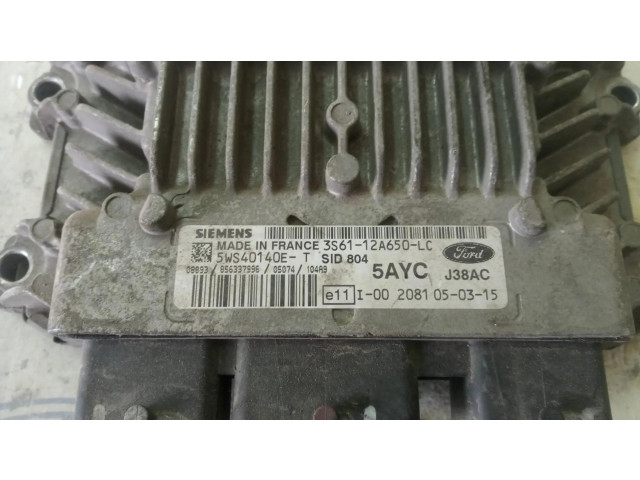 Блок управления двигателя 5WS40140ET, CENTRALITAMOTORUCE   Ford Fiesta