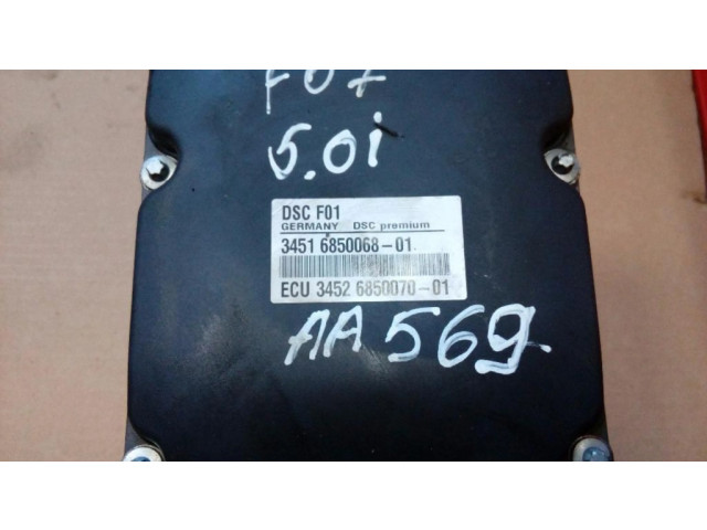 Блок АБС 3451685006801, AA569   BMW  5 GT F07  2010-2017 года