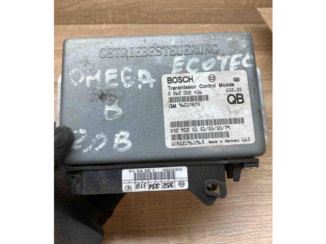 Блок управления коробкой передач 96017873, 0260002416   Opel Omega B1