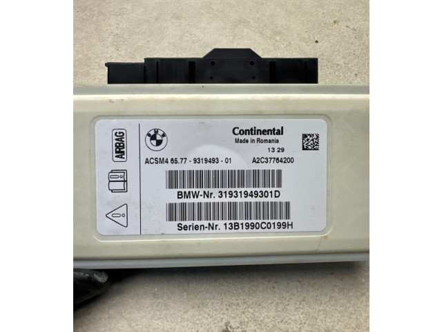 Блок подушек безопасности 31931949301D, 9319493   BMW 7 F01 F02 F03 F04