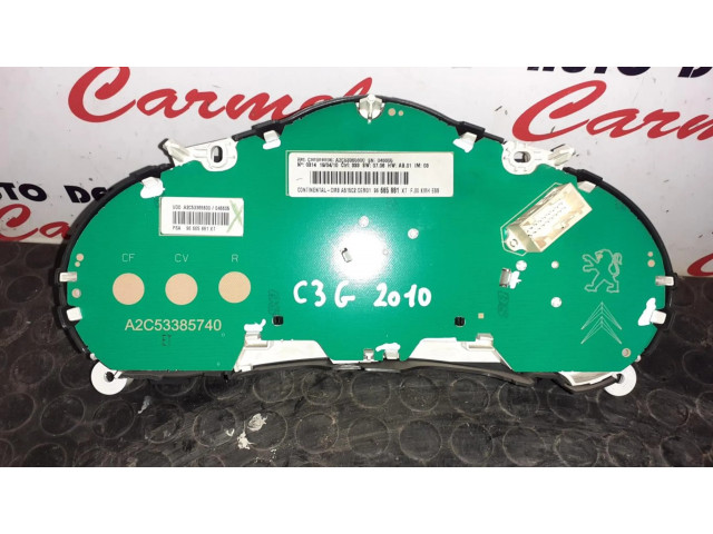 Панель приборов 96665881, CUADROINSTRUMENTOS   Citroen C3       