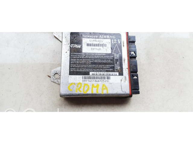 Блок подушек безопасности 51796381, 391163   Fiat Croma