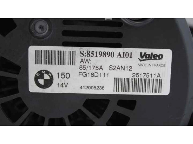 Генератор 12317605060   BMW 1 F20 F21 2015