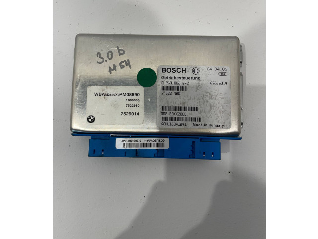 Блок управления коробкой передач 7522980   BMW 3 E46