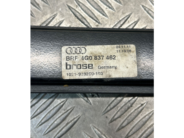 Передний комплект электрического механизма для подъема окна 4G0837462    Audi A6 S6 C7 4G 2011 - 2018 года