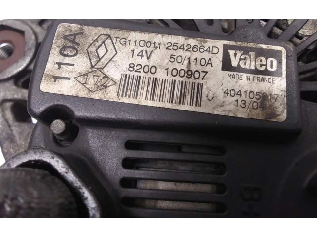 Генератор 8200100907, 8200667603   Renault Scenic RX      