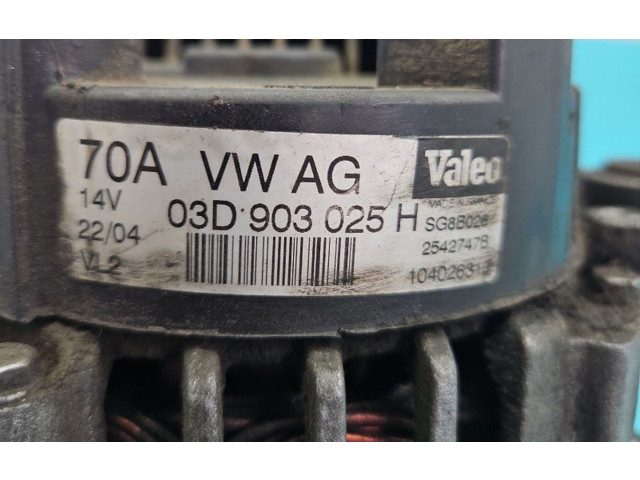 Генератор 03D903025H, IMPRK1440346   Volkswagen Polo IV 9N3      