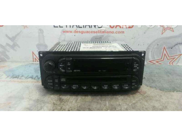 Радио/ проигрыватель CD/DVD / навигация P05091610AB    Jeep Cherokee III KJ