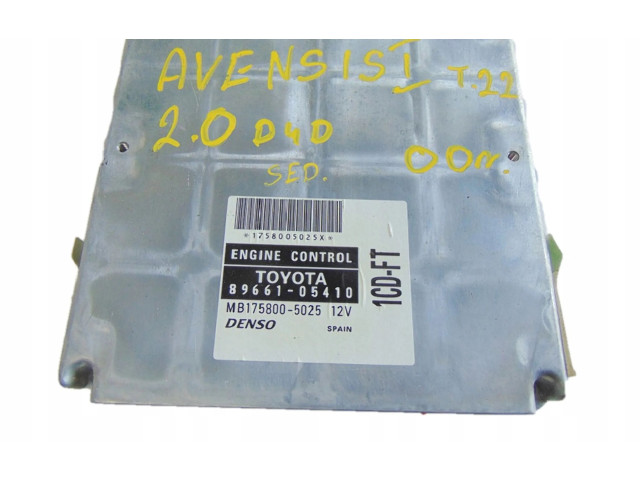 Řídící jednotka 8966105410   Toyota Avensis T220 2000