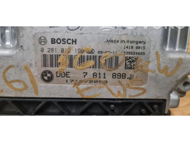 Řídící jednotka 0281012190, 61356943857   BMW 5 E60 E61 2008