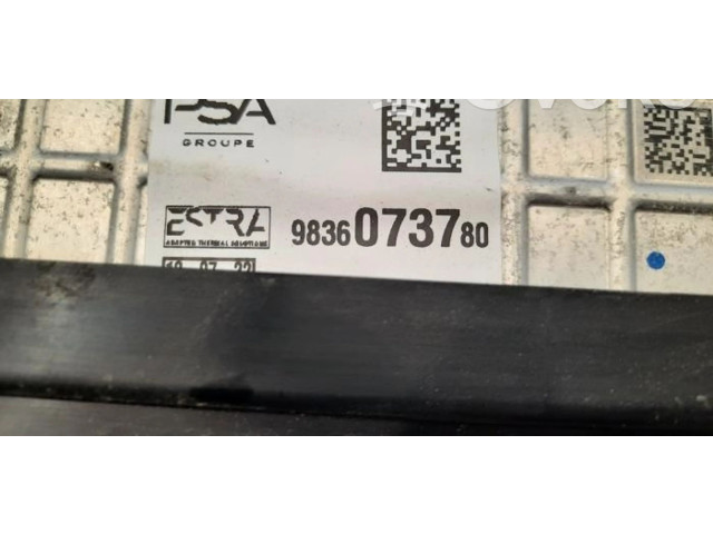 Радиатор интеркулера 9836073780   Peugeot 3008 II 2022