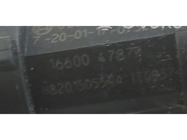 Vstřikovač 166004787R, 0280158366   Renault Captur    H4B408 