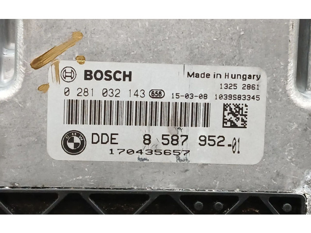 Řídící jednotka 858795201, 0281032143   BMW 2 F22 F23 2015