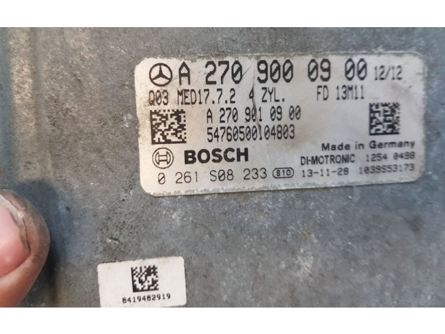 Řídící jednotka A2709000900   Mercedes-Benz A W176 2013