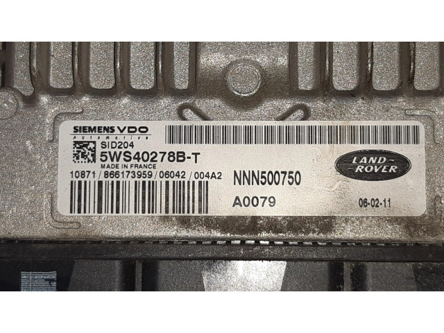 Řídící jednotka 5WS40278BT   Land Rover Range Rover Sport L320 2007