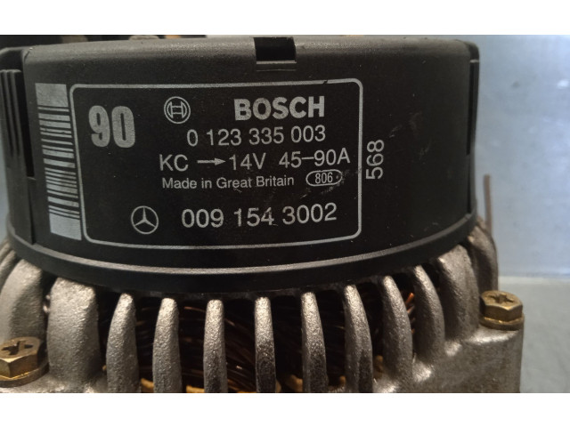 Генератор 0091543002, 0123335003   Mercedes-Benz C W202      