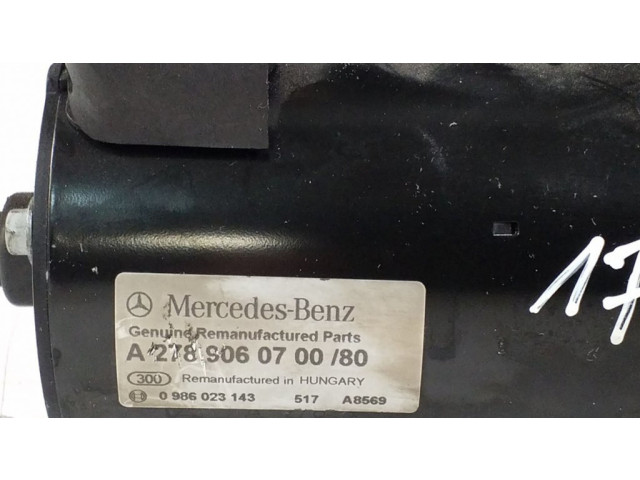 Стартер  A2789060700   Mercedes-Benz CL C216