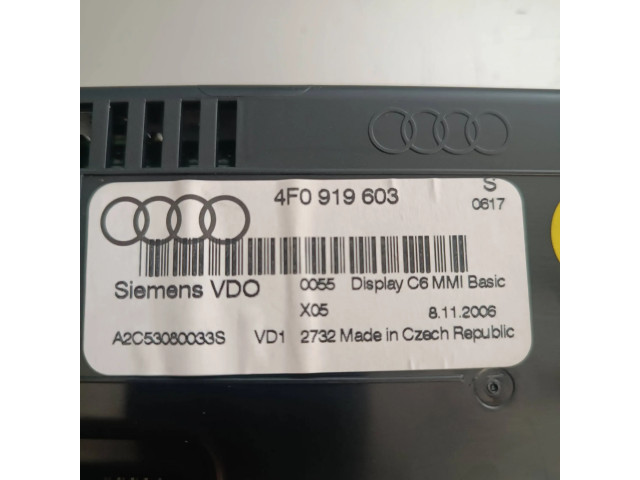 Дисплей    4F0919603, 8112006   Audi Q7 4L