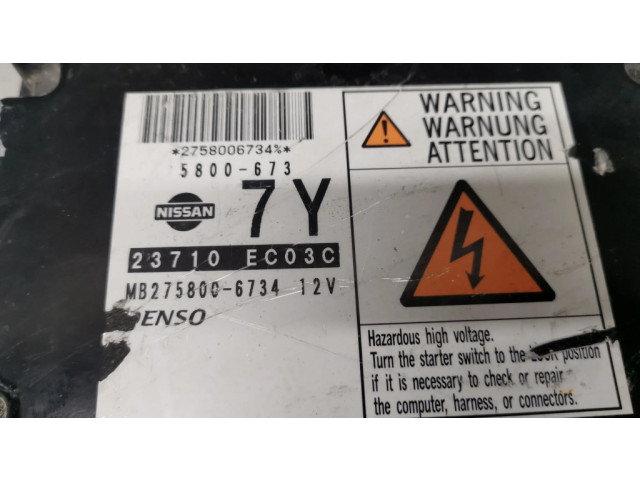 Řídící jednotka 23710EC03C, 2758006734   Nissan Navara D40 2008