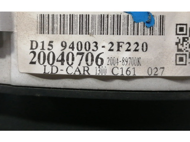 Přístrojová deska  KIA Cerato 2004 940032F220, 200489700K  