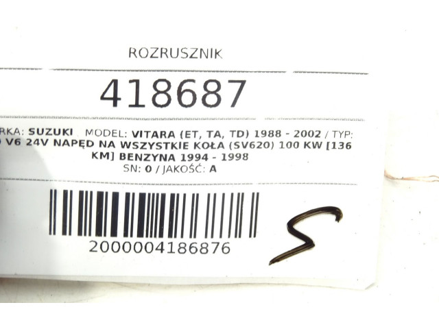 Píst 31100-77E20   Suzuki Vitara (ET/TA)     