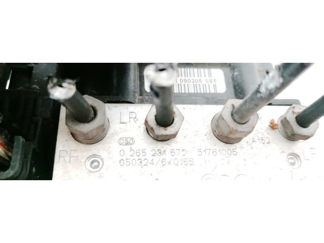 Блок АБС 0265231672   Fiat  Idea  