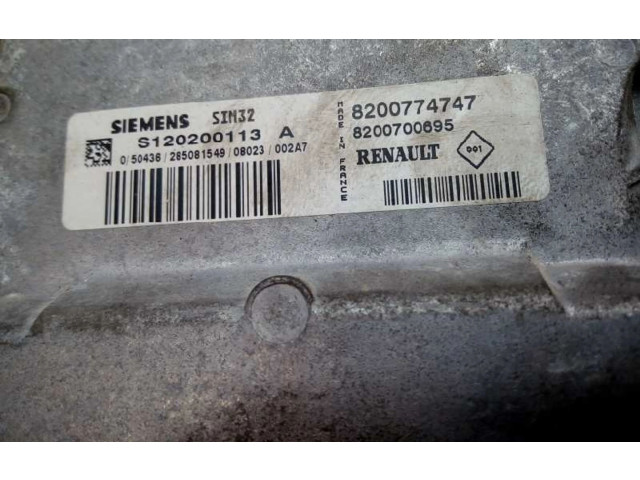 Řídící jednotka 8200774747   Renault Twingo II 2008
