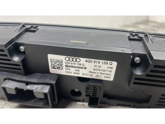 Блок управления климат-контролем 4G0919158Q   Audi A7 S7 4G