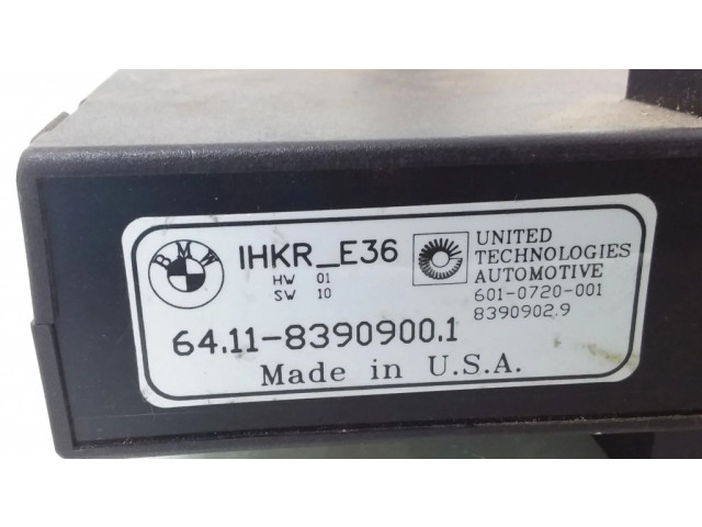 Блок управления климат-контролем 8390900, 64118390900   BMW 3 E36