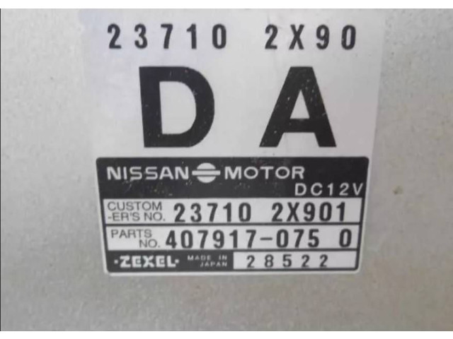 Řídící jednotka 237102X90, 4079170750   Nissan Terrano 2006