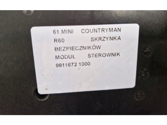   Pojistková skříňka 9811672   Mini Cooper Countryman R60 