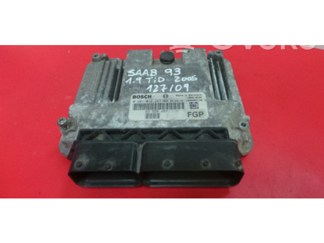 Блок управления двигателя 0281012247, 41357   Saab 9-3 Ver2