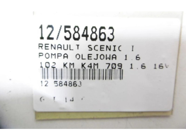 Čerpadlo oleje 7700600532, 7700600532   Renault Scenic I   