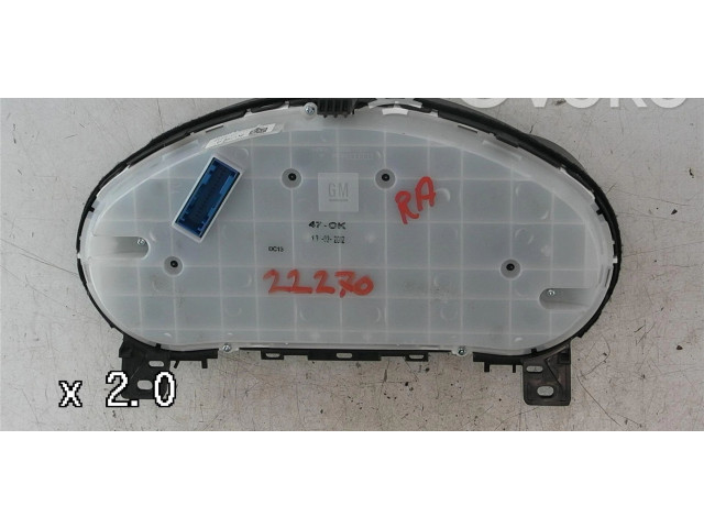 Přístrojová deska  Opel Zafira C 2012 13374948, 13374948  