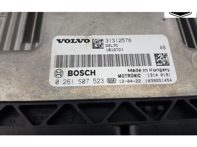 Řídící jednotka 31312578, 31312578   Volvo V60 2012