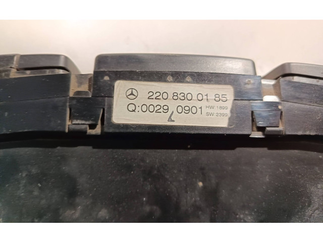 Блок управления климат-контролем 2208300185, Q00290901   Mercedes-Benz S W140