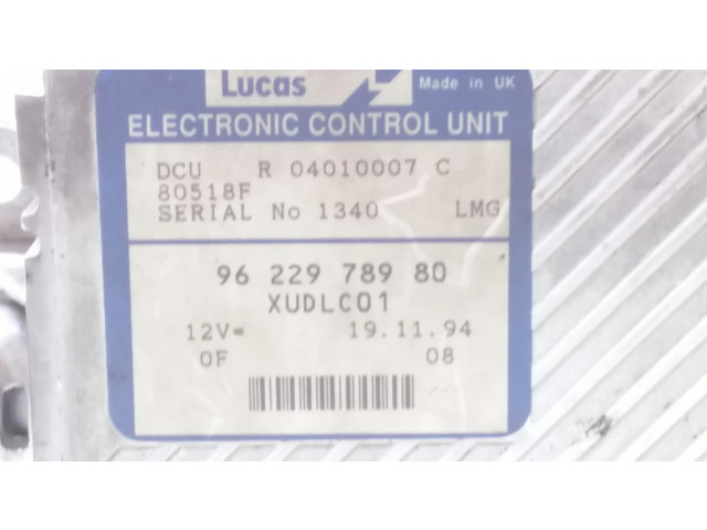 Блок управления двигателя 9622978980, R04010007C   Peugeot 605