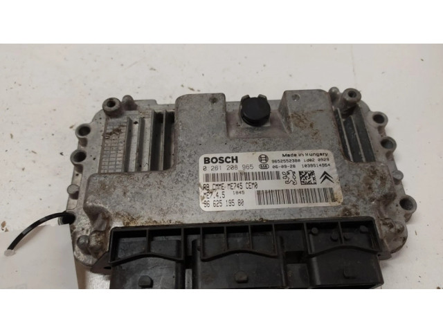 Řídící jednotka 0261208965, 9662519580   Peugeot 207 2007