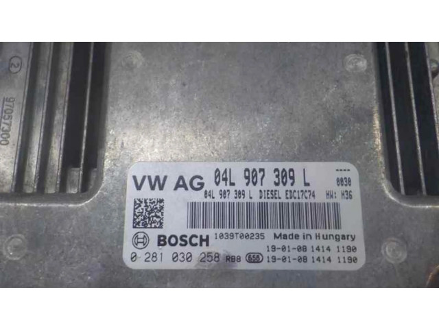 Блок управления двигателя 04L906026PH8W0, 04L907309L   Audi A4 Allroad