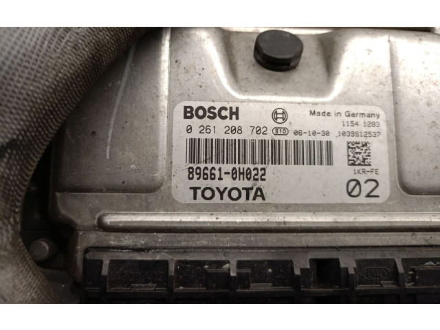 Řídící jednotka 896610H022, 0261208702BOSCH   Peugeot 107 2007