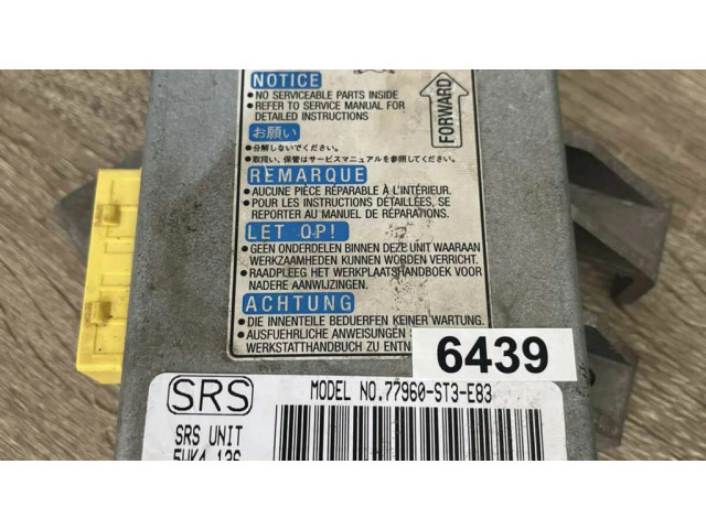 Блок подушек безопасности 77960ST3E83   Honda Civic